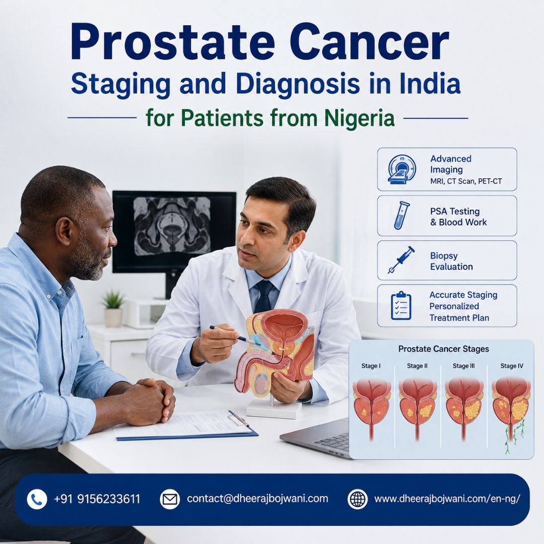 Affordable Prostate cancer treatment in India for Nigeria patients